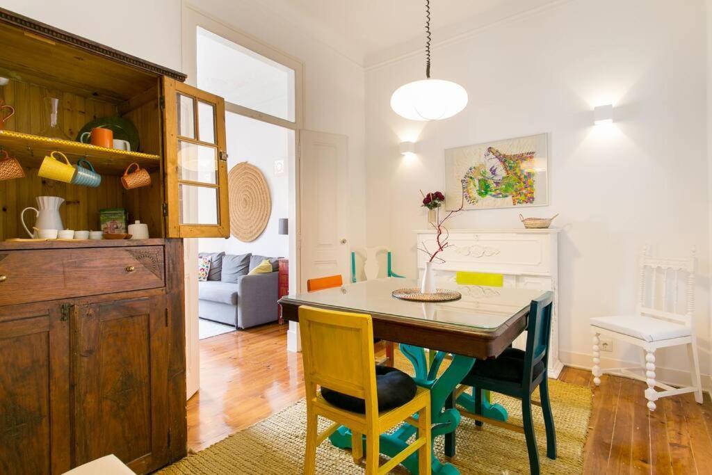 Principe Real Cool And Artistic 3 Bedrooms Flat! リスボン エクステリア 写真