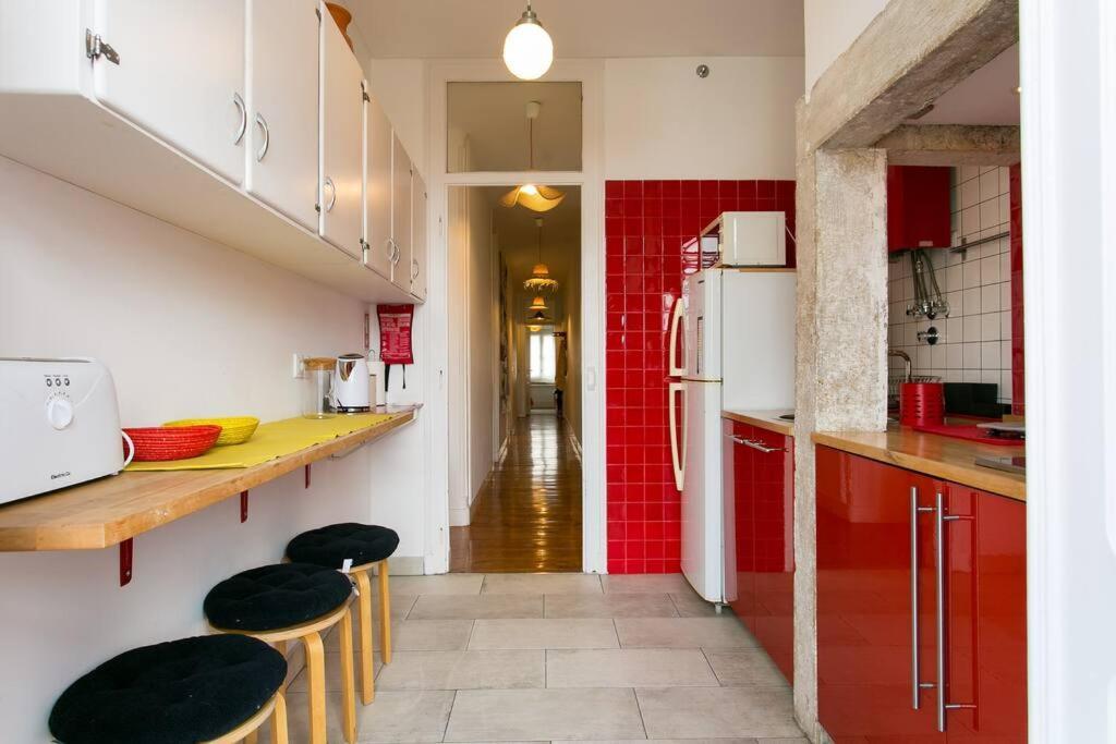 Principe Real Cool And Artistic 3 Bedrooms Flat! リスボン エクステリア 写真